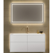 Villeroy & Boch Finion Lavabo pour meuble 100x50cm avec 1 trou pour robinetterie ceramic+ sans trop-plein blanc SW106528