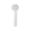 Fugaflow Efficiente Pietra Ensemble lave-mains - 40x21.5x12cm - droite - lisse - semi-circulaire - 1 trou de robinet - céramique - robinet lave-mains blanc mat - bouchon de vidage - siphon abaissé - blanc brillant SW1442347