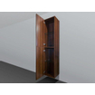 BRAUER EX badkamerkast 120x35x35cm met 1 links- en rechtsdraaiende deur met greep MDF mat Zwart SW1028