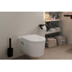 Hansgrohe EluPura Original S WC suspendu - 54x36cm - sans bride - AquaChannel Flush - abattant softclose et quickrelease - céramique - blanc brillant SW1164958