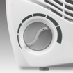 Eurom VK 2002 Chauffage ventilateur 13x22.3x25.6cm 2000watt Blanc SW486859