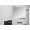 Plieger Lina Nero Miroir 60x80cm avec éclairage LED vertical 2x avec cadre Noir SW225416