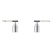 Grohe Atrio private collection Accessoire de robinet - pour 25224xx0/25227xx0 - Aspect marbre blanc SW929966