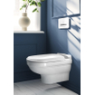 Villeroy & Boch Hommage Abattant de WC - avec fonction de fermeture automatique (SoftClosing) - avec abattant amovible - (QuickRelease) - Blanc Alpin 1023988