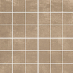 SAMPLE Terravito Davano mosaïque -30x30cm - 10mm - Carré - Aspect béton - Taupe mat SW736208
