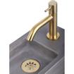 Differnz Robinet de lave-mains courbé or mat SW637184
