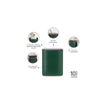 Brabantia Bo Touch Bin Poubelle - 60 litres - seau intérieur en plastique - pine green SW1117294