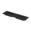 INK Post wastafel - 160x45x1cm - 2 wasbakken - 0 kraangaten - keramiek Lauren black mat SW693505