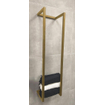 Wiesbaden Loft porte-serviettes 95 x 25 x 20 cm laiton brossé PVD SW1128988