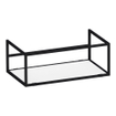BRAUER Believe Rayon de sol 80cm avec kit de fixation et supports en inox blanc mat SW228186