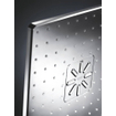 GROHE Grohterm SmartControl Ensemble de douche pluie encastré - boîtes d'encastrement - boutons blanc - douche de tête carrée - douchette barre - chromé SW108048