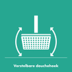 Hansgrohe Pulsify e hoofddouche 260 2jet met douchearm chroom SW918140