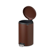 Brabantia NewIcon Poubelle à pédale - 20 litres - seau intérieur en plastique - mineral cosy brown SW1117475