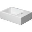Duravit Vero Air Fontaine - 38x25cm - trou de robinet à droite - blanc SW211103