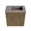 Mondiaz JOYA-DLUX Meuble de toilette 40cm - couleur Dusk - Lavabo FAYE position Droite Sans trou de robinet couleur Oza SW1425955