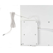 Eurom Mon Soleil Panneau infrarouge - 63,7x63,8cm - IP24 - 360watt - wifi - sol/mur - Horizontal / Vertical - métal blanc mat SW999859