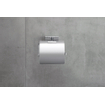 Duravit Karree porte-rouleau de WC avec clapet chromé SW55120