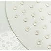 Sealskin Rotondo Tapis de sécurité Ø 55 cm Caoutchouc Blanc CO315101010