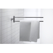Duravit D code 2 barres porte-serviettes 44,5cm chrome GA49408