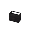 INK P2o Wastafelonderkast - 80x45x65cm - 2 lades - push to open - met rechte opdekfronten - MFC - Houtskool eiken SW207446