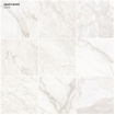 SAMPLE Edimax Astor Vloer- en wandtegel Velvet White Gerectificeerd Marmer look Mat Wit SW736142