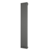 Plieger Antika Retto designradiator verticaal middenaansluiting 1800x295mm 994W parelgrijs (pearl grey) 7253230