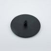 Fortifura Calvi Hoofddouche - 25cm - rond - 6mm - zwart mat TWEEDEKANS OUT12882