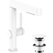 Hansgrohe finoris robinet de lavabo 230 avec valve de douche à impulsion blanc mat SW651588