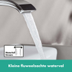 Hansgrohe Vivenis ééngreeps badmengkraan opbouw chroom SW647118