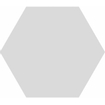 Cifre Ceramica Hexagon Timeless wand- en vloertegel - 15x17cm - 9mm - Zeshoek - Lichtgrijs mat SW476709