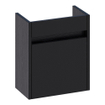 BRAUER Nexxt Fonteinonderkast - 40x45x22cm - 1 linksdraaiende deur - greep - MFC - black wood SW522664
