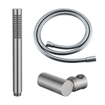 Fortifura calvi ensemble de douche à main avec support de douche à main et tuyau lisse en acier inoxydable SW809502