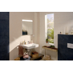 Hansgrohe Xarita Lite Q Miroir - 60x70cm - éclairage led - Horizontal - interrupteur mural - Blanc mat SW1164987