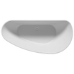 Riho Granada Vrijstaand bad - 170x80cm - Solid Surface - Links - incl. zitje - incl. hoofdkussen - Mat Wit SW1437512