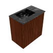 Mondiaz JOYA-DLUX Meuble de toilette 40cm - couleur Ruby - Lavabo FAYE position Gauche Sans trou de robinet couleur Lava SW1423588