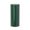 Brabantia Touch Bin Poubelle - 30 litres - seau intérieur en plastique - pine green SW1117319