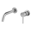 Best Design Ore Mitigeur lavabo à encastrer bec 21cm inox SW20645