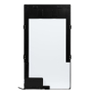 Eurom Sani 400 Comfort Infraroodpaneel badkamer 83.5x48.1cm Wifi 400watt Glas Zwart SW481879