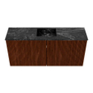 Mondiaz JOYA-DLUX 90cm toiletmeubel - kleur Ruby - Wastafel FAYE positie Midden 1 kraangat kleur Lava. SW1423617