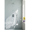 FugaFlow Eccelente Acces Ensemble de douche de tête encastré - thermostatique - bras mural - douche de tête 30cm - douchette à barre - flexible de douche lisse - chrome SW1450732