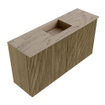 Mondiaz JOYA-DLUX 80cm meuble de toilette - couleur Dusk - Vasque FAYE position Milieu 1 trou de robinet couleur Arena. SW1425742