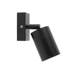 QAZQA Solo Applique murale set - 1 lampe - 6cm - y compris ampoule LED dimmable - IP44 - Cylindre - Noir SW1477255