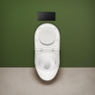 Geberit iCon Pack WC - 49x35cm - compact - à fond creux - sans bride - TurboFlush - abattant à fermeture douce et à démontage rapide - brillant blanc SW1235362