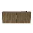 Mondiaz JOYA-DLUX 100cm toiletmeubel - kleur Dusk - Wastafel FAYE positie Rechts 1 kraangat kleur Arena. SW1425761