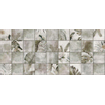 Zyx amazonia carrelage sol et mur avec décor 14x14cm 9mm rectifié r9 porcellanato gris SW795693