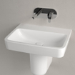 Villeroy & Boch O.novo Lavabo 60x17.5x13.5cm sans trou de robinet ni trop-plein Ceramic+ Blanc Alpin SW448374