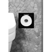 Looox Closed Porte-papier toilette encastrable avec porte rouleau de réserve 5 pièces noir mat SW383204