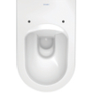Duravit ME by Starck WC suspendu à chasse profonde 37x57cm avec fixation dissimulée blanc mat SW297061