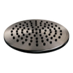 Brauer Gunmetal Edition Ensemble de douche pluie à poser - douche principale 20 cm - glissière - douchette à main 1 fonction - boutons lisses - PVD - gunmetal brossé SW1164618