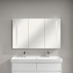 Villeroy & Boch My View armoire de toilette - avec 2 portes avec éclairage LED intégré vertical 120x75x17.3cm 1024982